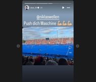 Draisaitl's Instagram story.